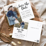 Spara datum Boho-minimalistfotomodern Vykort<br><div class="desc">Hämta kärnan i din kärlek-artikel med vårt Spara det datumbaserade Boho-minimalistiska fotomoderna vykortet. Detta vykort är en kombination av minimalism och karm för contemporary, och skapar det perfekten för att tillkännage ert kommande bröllop. Med ditt omhuldade foto av förlovningen blir det här vykortet ett påtagligt minne som dina kära kan...</div>