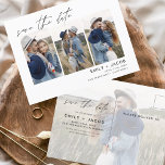 Spara datum Boho-minimalistfotomodern Vykort<br><div class="desc">Hämta kärnan i din kärlek-artikel med vårt Spara det datumbaserade Boho-minimalistiska fotomoderna vykortet. Detta vykort är en kombination av minimalism och karm för contemporary, och skapar det perfekten för att tillkännage ert kommande bröllop. Med ditt omhuldade foto av förlovningen blir det här vykortet ett påtagligt minne som dina kära kan...</div>