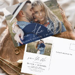 Spara datum Boho-minimalistfotomodern Vykort<br><div class="desc">Hämta kärnan i din kärlek-artikel med vårt Spara det datumbaserade Boho-minimalistiska fotomoderna vykortet. Detta vykort är en kombination av minimalism och karm för contemporary, och skapar det perfekten för att tillkännage ert kommande bröllop. Med ditt omhuldade foto av förlovningen blir det här vykortet ett påtagligt minne som dina kära kan...</div>