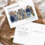 Spara datum Boho-minimalistfotomodern Vykort<br><div class="desc">Hämta kärnan i din kärlek-artikel med vårt Spara det datumbaserade Boho-minimalistiska fotomoderna vykortet. Detta vykort är en kombination av minimalism och karm för contemporary, och skapar det perfekten för att tillkännage ert kommande bröllop. Med ditt omhuldade foto av förlovningen blir det här vykortet ett påtagligt minne som dina kära kan...</div>