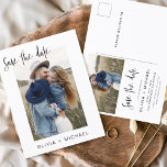 Spara datum Boho-minimalistfotomodern Vykort<br><div class="desc">Hämta kärnan i din kärlek-artikel med vårt Spara det datumbaserade Boho-minimalistiska fotomoderna vykortet. Detta vykort är en kombination av minimalism och karm för contemporary, och skapar det perfekten för att tillkännage ert kommande bröllop. Med ditt omhuldade foto av förlovningen blir det här vykortet ett påtagligt minne som dina kära kan...</div>