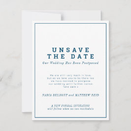 Spara datum bröllop ändring av plan försenad spara datumet