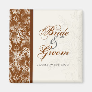 Spara datum, Bröllop Kärlek-årsdag, Anpassningsbar Magnet