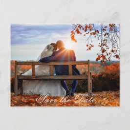 Spara datum brud och brudgum vykort