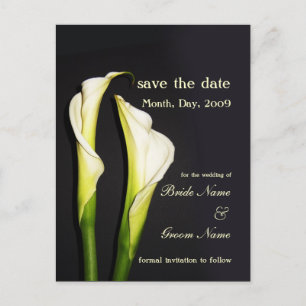 Spara datum, Calla-lilja vykort