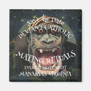 SPARA DATUM DEVIANT KATOLSKA PARningsriter Magnet