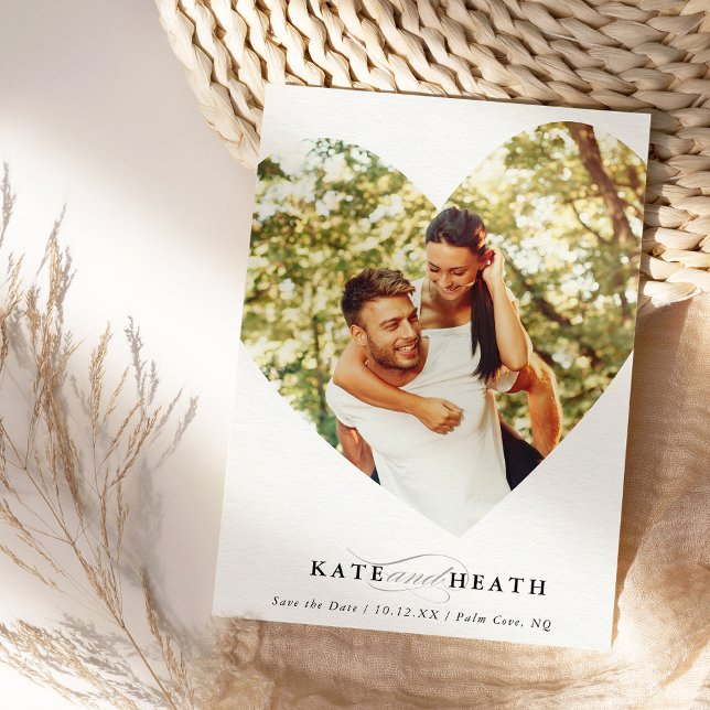 SPARA DATUM-eleganten i ram Inbjudningar (Skapare uppladdad)