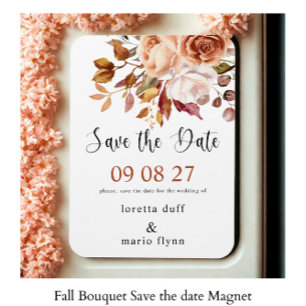 Spara datum för alla Bouquet Magnet