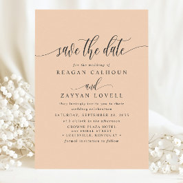 Spara datum för att spara Eleganten för mjuk persi Datumet