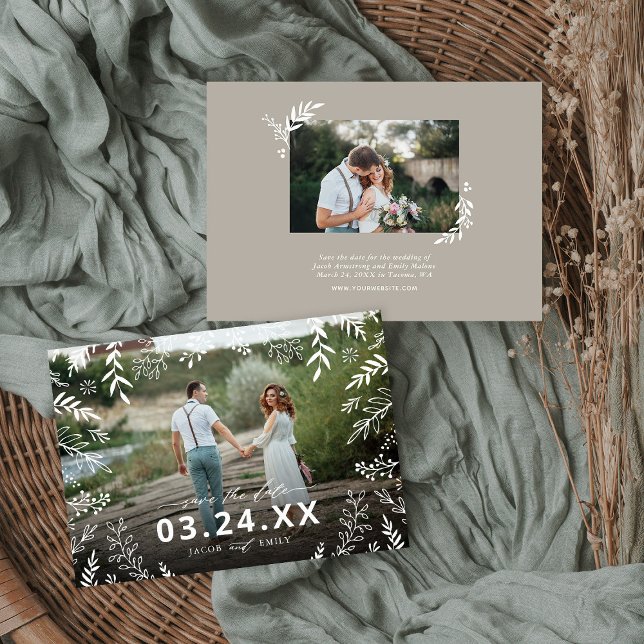 Spara datum för botaniskt fotoöverlägg datumet (Skapare uppladdad)