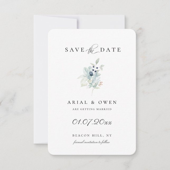 Spara datum för botaniskt vinterdatum meddelande (Framsida)