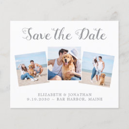 Spara datum för budgetens moderna fotokollage