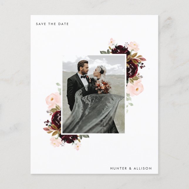 Spara datum för budgetfoto flygblad (Framsidan)