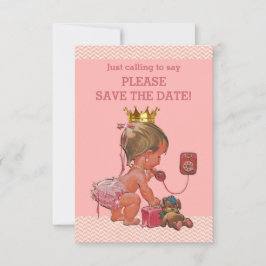 Spara datum för Cute Princess på Mobil Inbjudningar