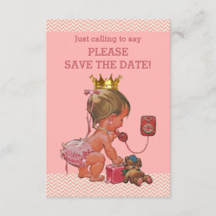 Spara datum för Cute Princess på Mobil Inbjudningar