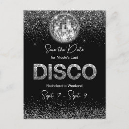 Spara datum för disco möhippa helg vykort