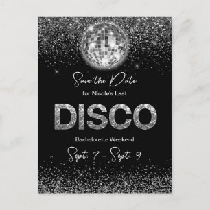 Spara datum för disco möhippa helg vykort