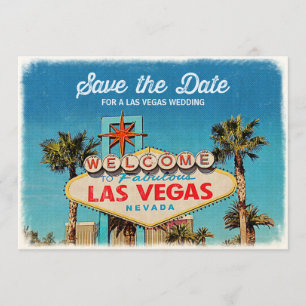 Spara datum för en Fabulous Las Vegas Bröllop Datumet