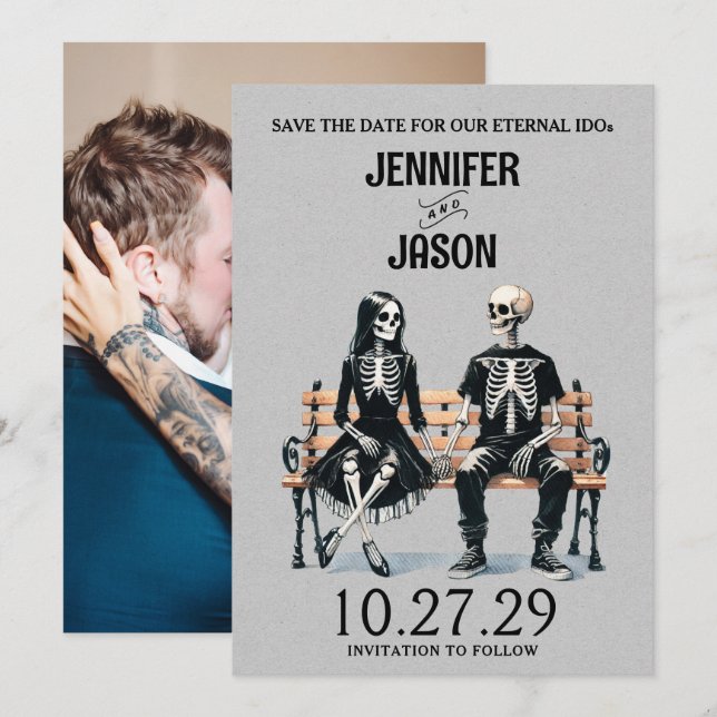 Spara datum för extern Kärlek Datumet (Fram/baksida)