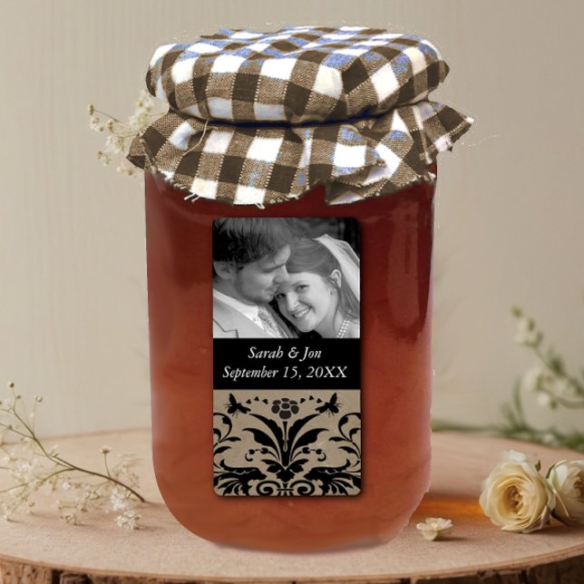 Spara datum för fotoskada för Bröllop Förlovning Fraktsedel (Skapare uppladdad)