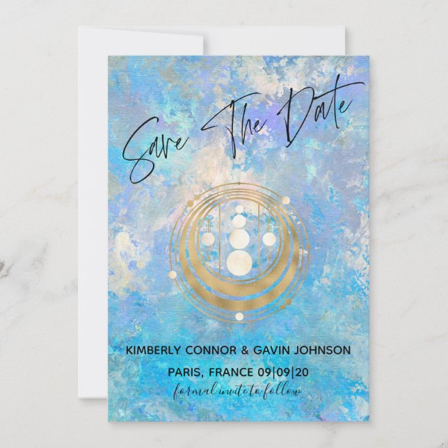 Spara datum för geometri i helig spara datumet (Framsida)