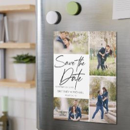 Spara datum för hand-letat kollage