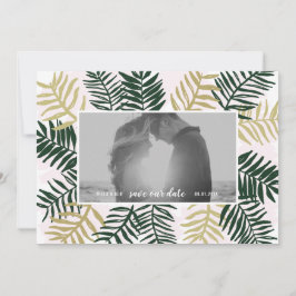 Spara datum för handflatan Getaway Datumet