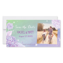 Spara datum för Hydrangeas Bröllop-fotot på kvälls