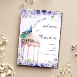 Spara datum för indisk spara datumkortet inbjudningar