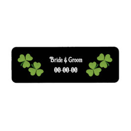 Spara datum för irländsk bridgrupp returadress etikett