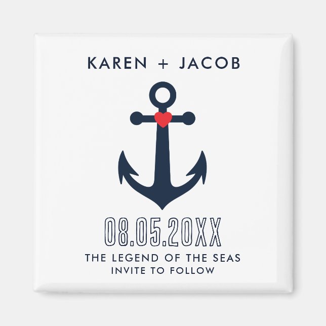 Spara datum för kryssningsankarpunkt för Frakt Brö Magnet (Framsidan)