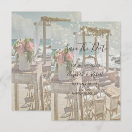 Spara datum för Ljuset för att binda Retro Arbour- Datumet