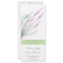 Spara datum för mjuk Lila - Lilies