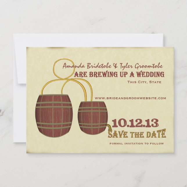 Spara datum för ölbrygga spara datumet (Framsida)