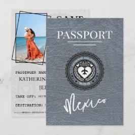 Spara datum för pass för Silver-Mexiko Datumet