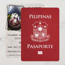 Spara datum för Red Philippines Passport Datumet