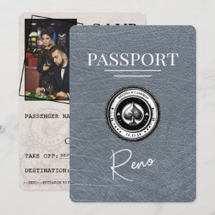 Spara datum för Reno Passport i Silver Datumet