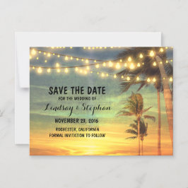 Spara datum för Romantisk avfasning Magnetisk Inbjudningskort