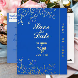 Spara datum för Sapphire Bröllop