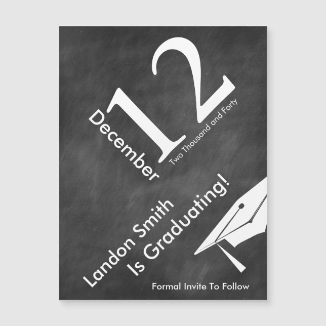 Spara datum för Studenten i det moderna kretskorte (Framsida)