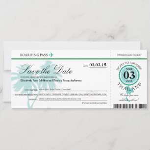 Spara datum för Thailand-boardingpass Datumet