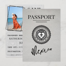 Spara datum för Vita Mexiko-pass Datumet