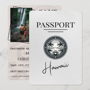 Spara datum för vitHawaii Passport Datumet