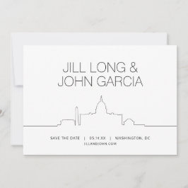 Spara datum för Washington DC Inbjudningar