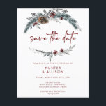 Spara datum för Winter Gräs<br><div class="desc">Den här bröllopsinbjudan innehåller ett handskrivet typsnitt och modern minimalistisk design. Ändra enkelt färg och redigera *de flesta formuleringarna* för att uppfylla behoven i tillfälle. Inbjudan är perfekten för er contemporary,  industri eller firande vid bröllop.</div>