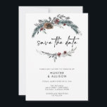 Spara datum för Winter Gräs Inbjudningar<br><div class="desc">Den här bröllopsinbjudan innehåller ett handskrivet typsnitt och modern minimalistisk design. Ändra enkelt färg och redigera *de flesta formuleringarna* för att uppfylla behoven i tillfälle. Inbjudan är perfekten för er contemporary,  industri eller firande vid bröllop.</div>