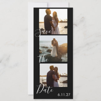 Spara datum foto filmremsa bröllopskalender datumet