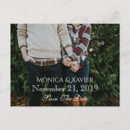 Spara datum Foto vykort