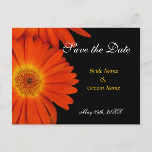 spara datum,gerbera-daisy meddelande vykort