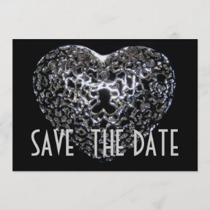 Spara datum - Gothic Metall Heart Jewel Datumet